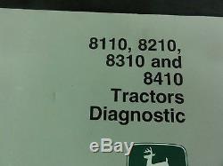 John Deere 8110 8210 8310 and 8410 Tractors Diagnostic Technical Manual TM1796