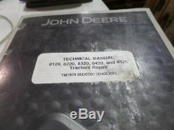 John Deere 8120 8220 8320 8420 8520 Tractors Repair Technical Tm1970