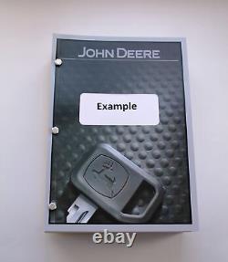 John Deere 8130 8230 8330 8430 8530 Tractor Repair Service Manual