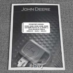 John Deere 8235R, 8260R, 8285R, 8310R, 8335R, 8360R Tractor Owners Operators Manual