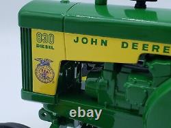 John Deere 830 Diesel Tractor 2007 Ohio FFA Foundation Limited Ed By Ertl 1/16