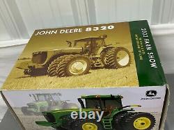 John Deere 8320 Farm Show Toy MFWD Tractor 116 NIB Ertl NICE 2003 Duals all Aro