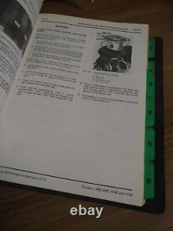 John Deere 840, 940, 1040, 1140 Tractors Original Service Repair Manual TM4353