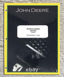 John Deere 8450 & 8650 Tractor Technical Service Repair Manual TM1355