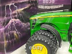 John Deere 8530 MFWD Duals Tractor 116 THUNDEROUS POWER ERTL Diecast NIB MINT