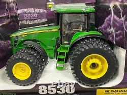 John Deere 8530 MFWD Duals Tractor 116 THUNDEROUS POWER ERTL Diecast NIB MINT