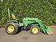 John Deere 855 Tractor 24 Hp Diesel 4x4 Front End Loader Pto 3 Point Hitch