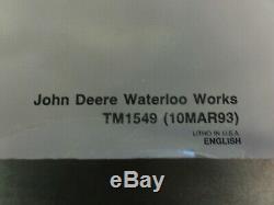 John Deere 8570 8770 8870 and 8970 Tractors Repair Technical Manual TM1549