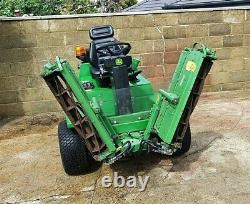 John Deere 900 4WD Diesel Cylinder Ride on Mower tractor 3 gang mower Yanmar