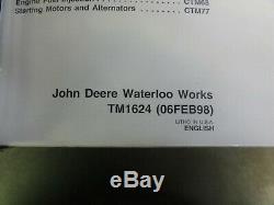 John Deere 9100 9200 9300 and 9400 Tractors Technical Manual TM1624