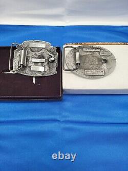 John Deere Belt Buckle collection 10 pieces Christmas Tractors Limited Editions