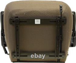 John Deere Brown Fabric Seat 6110 6110L 6120 6120L 6200 6210 6300 6400 6403 etc