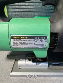 John Deere ET-3405-J Jig Saw Tested And Working With Case Tractor Farm