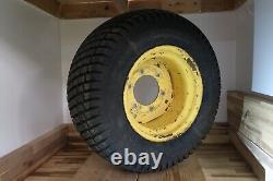 John Deere F1145 4wd Tractor Front Mower Wheel And Tire Am116121 Tcu13024