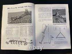 John Deere Farm Equipment for use with Caterpillar Tractors Brochure Catalog