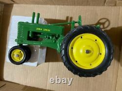 John Deere High Post A toy Tractor NICE RESTORED JD 1/16 ERTL Erska Orig tires