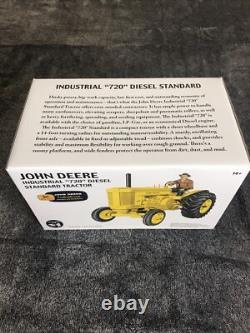 John Deere INDUSTRIAL 720 DIESEL TRACTOR 2008 TWO-CYLINDER CLUB #16178A ERTL