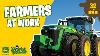 John Deere Kids Real Tractors U0026 Farmers At Work With Music U0026 Song