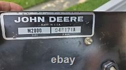 John Deere M2000 6-row Planter Seed Monitor 71 Flexi 33 Vegetable 51 Used Works