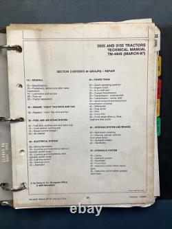 John Deere Manual Tm 4449 (March87)