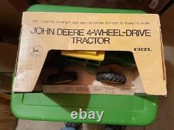 John Deere ORIGINAL 4-Wheel Drive Cab tractor Ertl 1/16 NIB NW IN Box 510 RARE