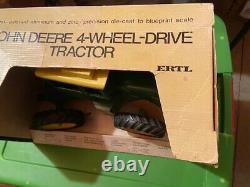 John Deere ORIGINAL 4-Wheel Drive Cab tractor Ertl 1/16 NIB NW IN Box 510 RARE