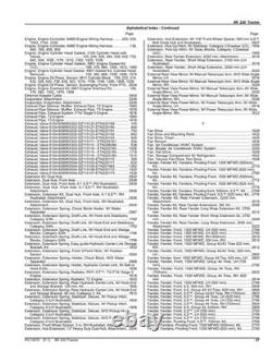John Deere PC13570 8R 230 tractors parts catalog