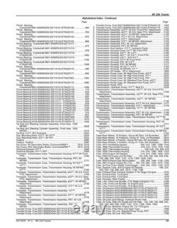 John Deere PC13570 8R 230 tractors parts catalog