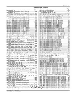 John Deere PC13574 8R 340 tractors parts catalog