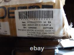 John Deere RE523502 Starter Fits Many John Deere and New Holland Tractors