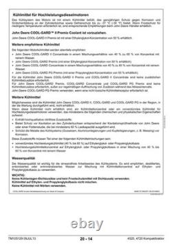 John Deere TM105129 GERMAN EDITION 4520, 4720 SN 170001- compact utility tractor John Deere TM105129 GERMAN EDITION 4520, 4720 SN 170001- compact utility tractor