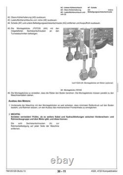 John Deere TM105129 GERMAN EDITION 4520, 4720 SN 170001- compact utility tractor