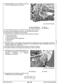 John Deere TM105129 GERMAN EDITION 4520, 4720 SN 170001- compact utility tractor
