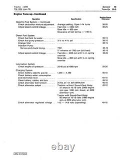 John Deere TM1056 4230 Row-Crop tractor technical manual