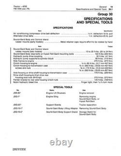 John Deere TM1056 4230 Row-Crop tractor technical manual