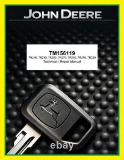 John Deere TM156119 7R210, 7R230, 7R250, 7R270, 7R290, 7R370, 7R330 tractors rep