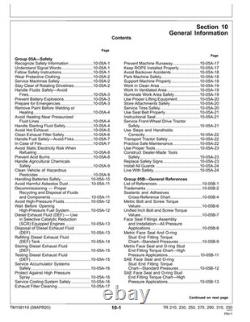 John Deere TM156119 7R210, 7R230, 7R250, 7R270, 7R290, 7R370, 7R330 tractors rep