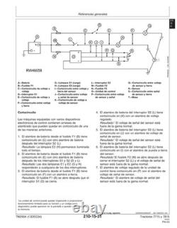 John Deere TM2904 SPANISH EDITION 7715, 7815 tractors diagnostic technical manua