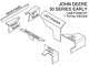 John Deere Tractor Interior Restoration Replacement Cab Kit Vinyl 4030 4430 4630