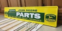 John Deere Tractor Parts Quality Farm Equipment Metal Sign Tractors Genuine New