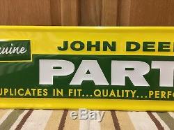John Deere Tractor Parts Quality Farm Equipment Metal Sign Tractors Genuine New