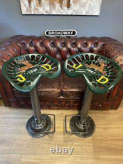 John Deere Tractor Seat Bar Stools Breakfast Bar, Pub, Man Cave Seat