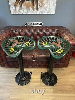 John Deere Tractor Seat Bar Stools Breakfast Bar, Pub, Man Cave Seat, Chair