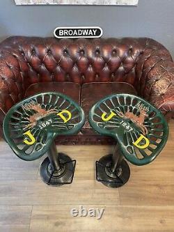 John Deere Tractor Seat Bar Stools Breakfast Bar, Pub, Man Cave Seat, Chair