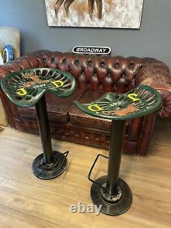 John Deere Tractor Seat Bar Stools Breakfast Bar, Pub, Man Cave Seat, Chair