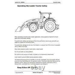 John Deere Tractors 5425, 5425hc, 5425n, 5725n Diagnostic Service Manual On Usb