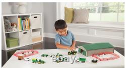 John Deere Value Set Farm Toy Machine Tractor Vehicle 164 Scale 70 PC