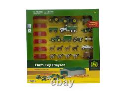 John Deere Value Set Farm Toy Machine Tractor Vehicle 164 Scale 70 PC