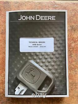 John Deere X300 X304 X310 X320 X324 X340 X360 Tractor Service Manual