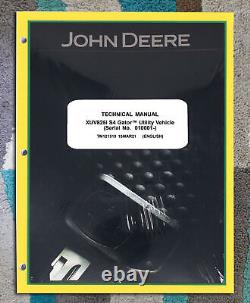 John Deere XUV 825i S4 Gator Technical Service Repair Shop Manual TM121519